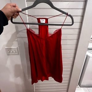 Red cami NYC top